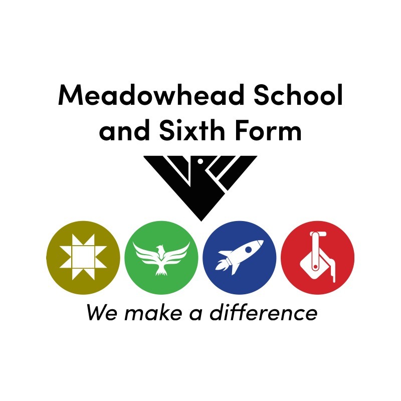 Meadowhead Logo square with make a difference