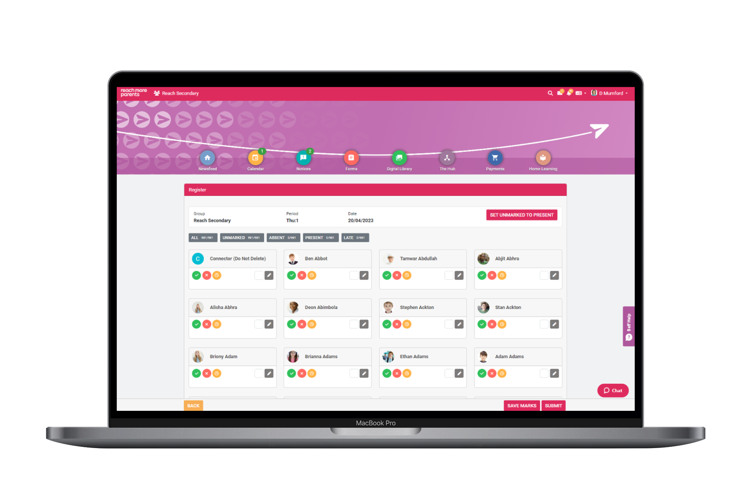 Reach More Parents Desktop Register