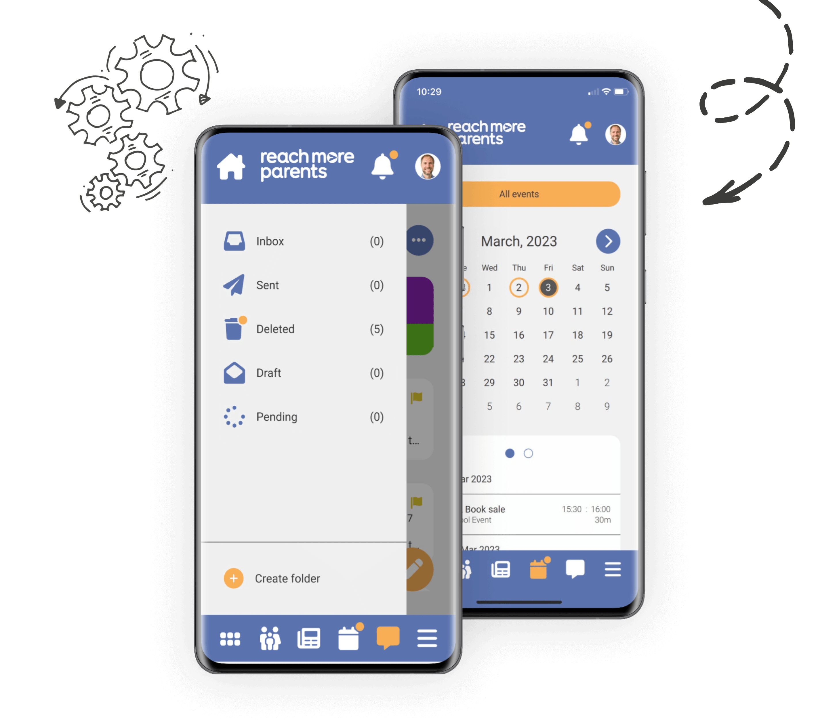 Phone and illustration 2